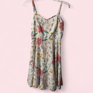 Women’s Old Navy Fit & Flare Cami Floral Dress Small